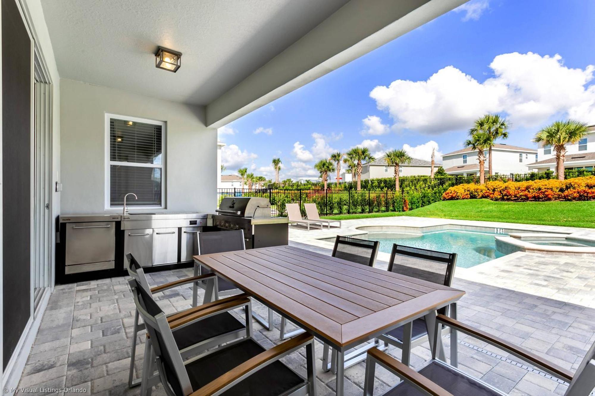 Encore Resort 6 Bedroom Vacation Home With Pool 1913 Orlando Exterior photo